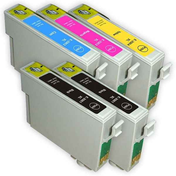 10 Pack Epson 200XL (C13T201192-C13T201492) Compatible High Yield Inkjet Cartridges [4BK,2C,2M,2Y]