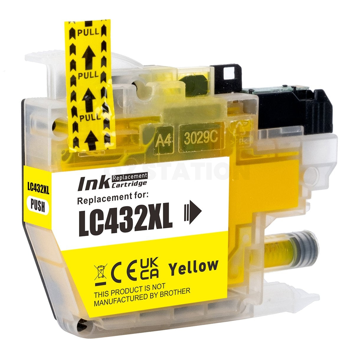 Brother LC-432XLY LC432XLY Compatible Yellow High Yield Ink Cartridge