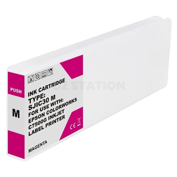 Compatible Epson SJIC30P(M) Magenta Ink Cartridge C33S020637 for TM-C7500G TMC7500G