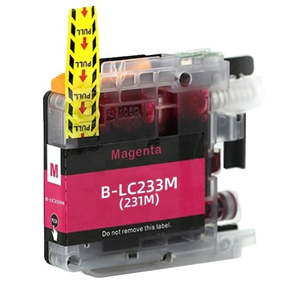 Brother LC-233M LC233M Magenta Compatible Ink Cartridge