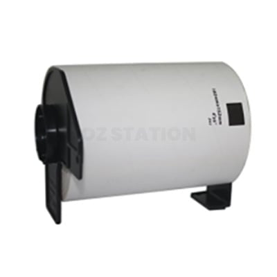 20 x Brother DK-11241 DK11241 Compatible Black Text on White 102mm x 152mm Die-Cut Paper Label Roll - 200 labels per roll