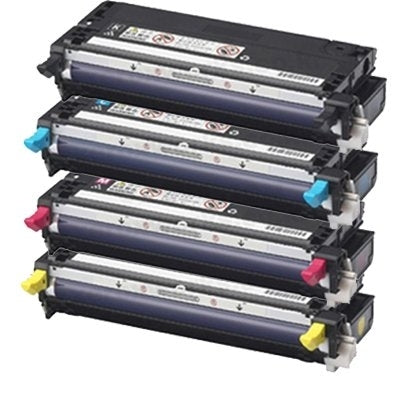 2 sets of 4 Pack Fuji Xerox DocuPrint C2100 / C3210DX Compatible Toner Cartridges (CT350485-CT350488)