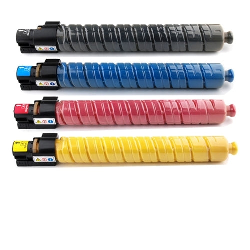 4 Pack Lanier MP-C3002 MPC3002 MP-C3502 Compatible Toner Cartridges 841671-841674 [1BK,1C,1M,1Y]