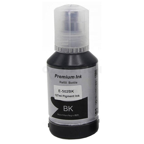 3 x Epson T502 Compatible Black Ink Bottle [C13T03K192]