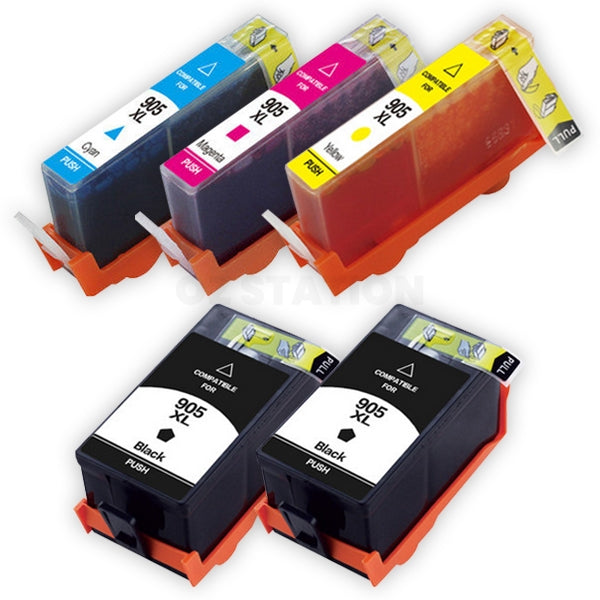 10 Pack HP 905XL Compatible High Yield Inkjet Combo T6M05AA - T6M17AA [4BK,2C,2M,2Y]
