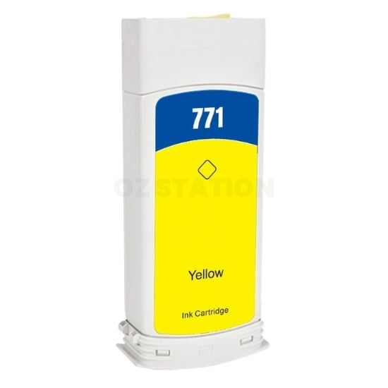 HP 81 Compatible Yellow 680ml Ink Cartridge C4933A