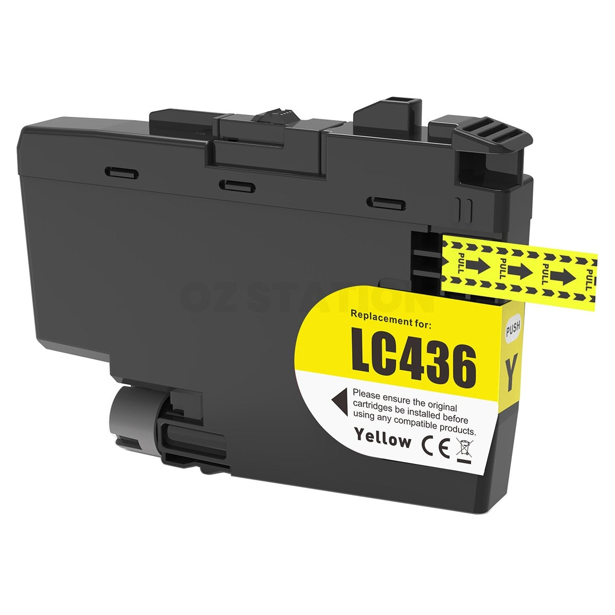 Brother LC-436Y LC436Y Compatible Yellow Ink Cartridge