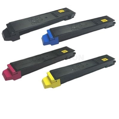 4 Pack Compatible TK-899 TK899 Toner Cartridges For Kyocera FS-C8020MFP, FS-C8025MFP, FS-C8520MFP, FS-C8525MFP [1BK,1C,1M,1Y]