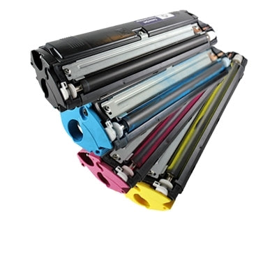 4-Pack Konica Minolta Magicolour QMS 2300 / 2350 Compatible Cartridge Combo