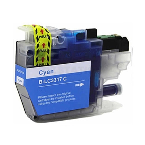 Brother LC-3317 LC3317 C Compatible Cyan Ink Cartridge