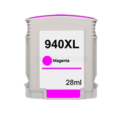 HP 940XL Compatible Magenta High Yield Inkjet Cartridge C4908AA - 1,400 Pages