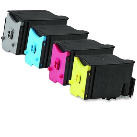4 Pack Sharp MX-C250 MXC250 / C300 / C301 / C303 / C304 Compatible Toner Cartridges Combo [1BK,1C,1M,1Y]