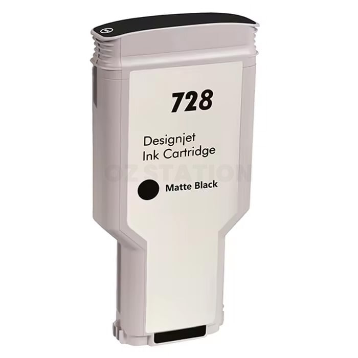HP 728 / 728B Compatible Matte Black 300ML Inkjet Cartridge F9J68A / 3WX30A
